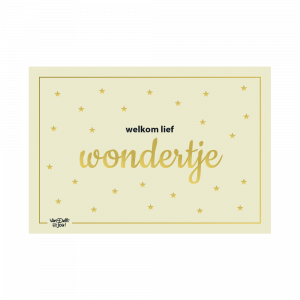 Wenskaart Geboorte
