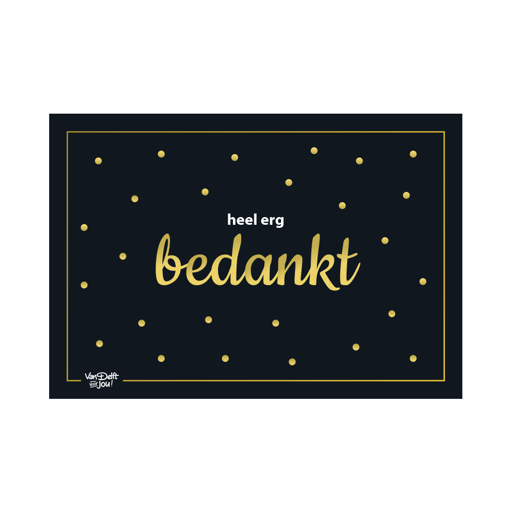 featured image Wenskaart Bedankt