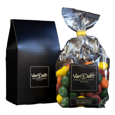 sinterklaas geschenk coloured choc pepernoten