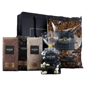 Cadeauset met repen (3x), luxe mix en kruidnoten (1kg)