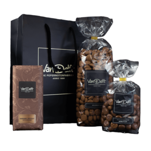 Cadeauset met reep, kruidnoten (500gr) en appeltaart