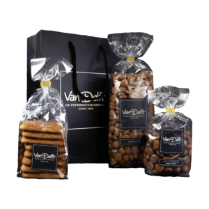 Cadeauset met taai, kruidnoten (500gr) en appeltaart