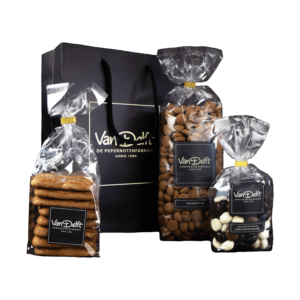 Cadeauset met taai, kruidnoten (500gr) en luxe mix