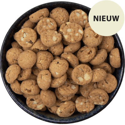 Heerlijke kruidnoten met stukjes amandel - Van Delft