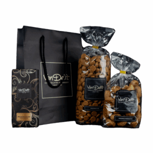 Cadeauset met reep, kruidnoten (500gr) en oud hollandse pepernoten